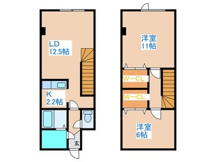 ＩＮＣＥＮＣＥの物件間取画像